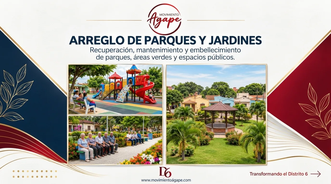 Arreglo de Parques y Jardines